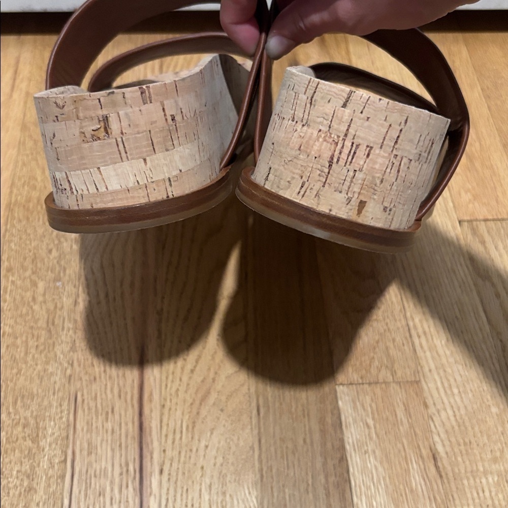GABRIELA HEARST flame striker leather platform sandals - Picture 5 of 9